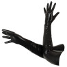 The Latex Collection Gants longs en latex Tenue Bdsm Noirs